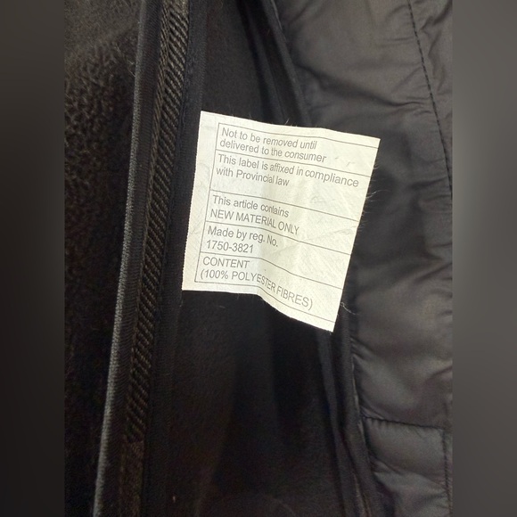 Lululemon Brisky Biker Sweat Life Faux Leather Black Soot Stripe Moto Jacket 8 - Picture 15 of 16